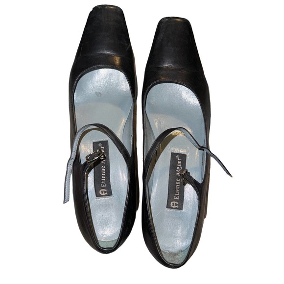 Black High Heels size 7 - Picture 1 of 6